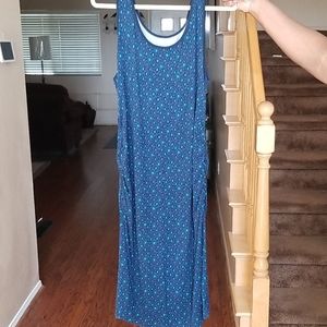 Sleeveless maxi dress